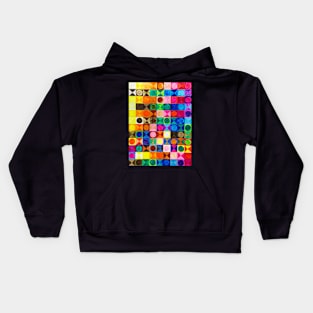 Geometric Watercolor Kids Hoodie